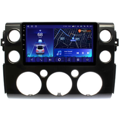 Toyota FJ Cruiser 2006-2022 (черная, глянцевая) Teyes CC2 PLUS 4/64 9 дюймов RM-9-188 на Android 10 (4G-SIM, DSP, QLed)