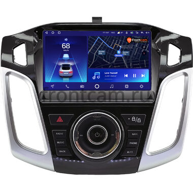 Ford Focus 3 (2011-2019) (глянцевая) Teyes CC2 PLUS 4/64 9 дюймов RM-9-2361 на Android 10 (4G-SIM, DSP, QLed)