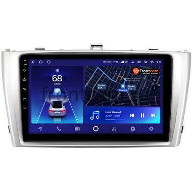 Toyota Avensis 3 2008-2015 (серебро) Teyes CC2 PLUS 4/64 9 дюймов RM-9-3018 на Android 10 (4G-SIM, DSP, QLed)