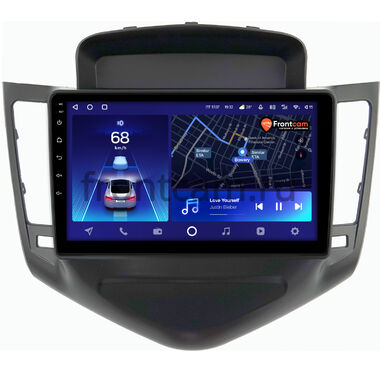 Chevrolet Cruze 2008-2012 (черная) Teyes CC2 PLUS 4/64 9 дюймов RM-9010 на Android 10 (4G-SIM, DSP, QLed)