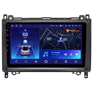 Volkswagen Crafter (2006-2016) (глянцевая) Teyes CC2 PLUS 4/64 9 дюймов RM-9148 на Android 10 (4G-SIM, DSP, QLed)