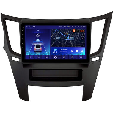 Subaru Legacy 5, Outback 4 2009-2014 (черная, левый руль) Teyes CC2 PLUS 6/128 9 дюймов RM-9-0087 на Android 10 (4G-SIM, DSP, QLed)