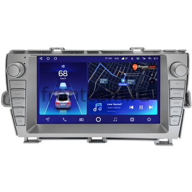 Toyota Prius 3 (XW30) 2009-2015 (левый руль) Teyes CC2 PLUS 6/128 9 дюймов RM-9-1326 на Android 10 (4G-SIM, DSP, QLed)