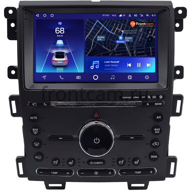 Ford Edge 2013-2015 Teyes CC2 PLUS 6/128 9 дюймов RM-9-2542 на Android 10 (4G-SIM, DSP, QLed)