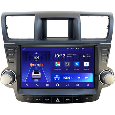 Toyota Highlander (U40) (2007-2013) для авто без усилителя (Тип3) Teyes CC2L PLUS 1/16 10 дюймов RM-10-1180 на Android 8.1 (DSP, IPS, AHD)