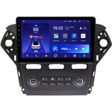 Ford Mondeo 4 2010-2014 (черная) Teyes CC2L PLUS 1/16 10 дюймов RM-1018 встроенный климат на Android 8.1 (DSP, IPS, AHD)