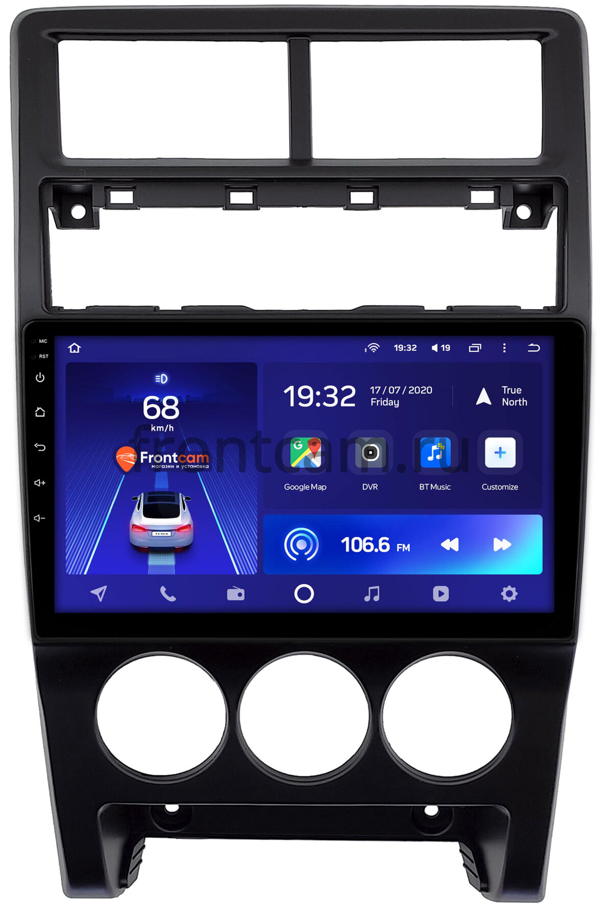 Штатное головное устройство Lada Priora (2013-2018) Teyes CC2L PLUS 1/16 9  дюймов RM-9-0111 на Android 8.1 (DSP, IPS, AHD)