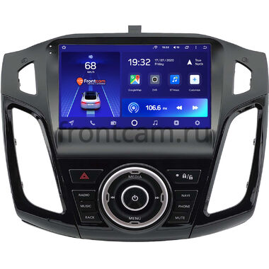 Ford Focus 3 2011-2019 (черная, глянцевая, Тип 2) Teyes CC2L PLUS 1/16 9 дюймов RM-9-0845 на Android 8.1 (DSP, IPS, AHD)