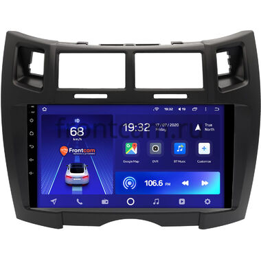 Toyota Vitz 2 (XP90), Yaris 2 2005-2012 (черная матовая, Тип 2) Teyes CC2L PLUS 1/16 9 дюймов RM-9-1700 на Android 8.1 (DSP, IPS, AHD)