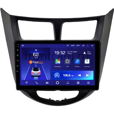 Hyundai Solaris, Accent 4 2010-2019 (черная, матовая) Teyes CC2L PLUS 1/16 9 дюймов RM-9-2093 на Android 8.1 (DSP, IPS, AHD)