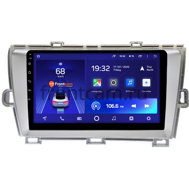 Toyota Prius 3 (XW30) 2009-2015 (левый руль) серебро Teyes CC2L PLUS 2/32 9 дюймов RM-9211 на Android 8.1 (DSP, IPS, AHD)