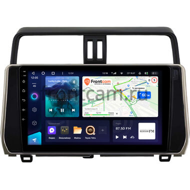 Toyota Land Cruiser Prado 150 2017-2024 (бронзовая) Teyes CC3 4/32 10 дюймов RM-10-0308 на Android 10 (4G-SIM, DSP, QLed) (для авто с 4 камерами)