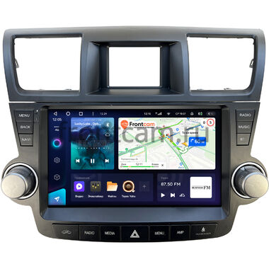 Toyota Highlander (U40) (2007-2013) для авто без усилителя (Тип3) Teyes CC3 4/32 10 дюймов RM-10-1180 на Android 10 (4G-SIM, DSP, QLed)