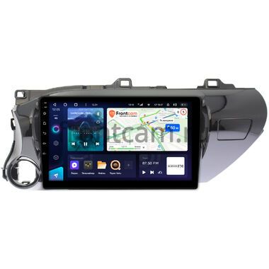 Toyota Hilux 8 (2015-2024) (руль слева) Teyes CC3 4/32 10 дюймов RM-1056 на Android 10 (4G-SIM, DSP, QLed) (для любой комплектации)