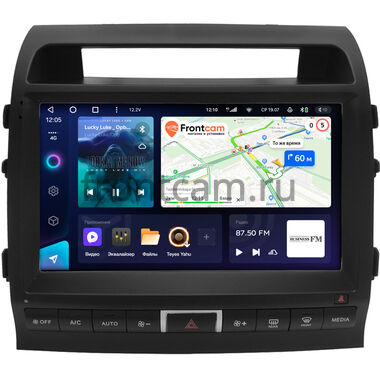 Toyota Land Cruiser 200 2007-2009 (Тип C, матовая) Teyes CC3 4/64 10 дюймов RM-10-0939 на Android 10 (4G-SIM, DSP, QLed)