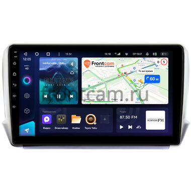 Peugeot 208, 2008 2013-2019 Teyes CC3 6/128 10 дюймов RM-10-732 на Android 10 (4G-SIM, DSP, QLed)