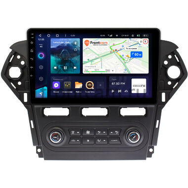 Ford Mondeo 4 2010-2014 (черная) Teyes CC3 6/128 10 дюймов RM-1018 встроенный климат на Android 10 (4G-SIM, DSP, QLed)