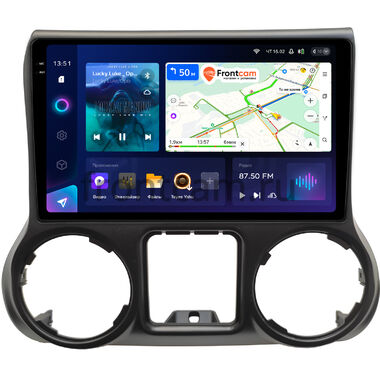 Jeep Wrangler 3 (JK) 2014-2018 Teyes CC3 2K 4/32 10.36 дюймов RM-10-0010 на Android 10 (4G-SIM, DSP, QLed)