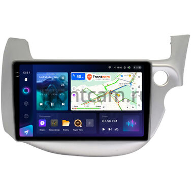 Honda Fit 2 (2007-2014) (светло-серая) Teyes CC3 2K 4/32 10.36 дюймов RM-10-671 на Android 10 (4G-SIM, DSP, QLed)