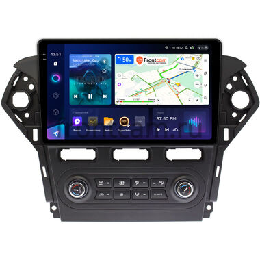 Ford Mondeo 4 2010-2014 (черная) Teyes CC3 2K 4/32 10.36 дюймов RM-1018 встроенный климат на Android 10 (4G-SIM, DSP, QLed)