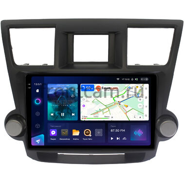 Toyota Highlander (U40) (2007-2013) (тип 2) Teyes CC3 2K 4/32 10.36 дюймов RM-1087 на Android 10 (4G-SIM, DSP, QLed)