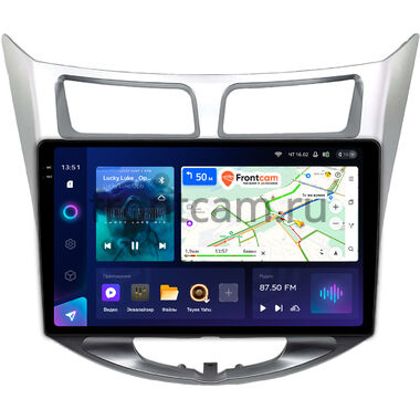 Hyundai Solaris, Accent 4 2010-2019 Teyes CC3 2K 4/32 10.36 дюймов RM-10-0453 на Android 10 (4G-SIM, DSP, QLed)