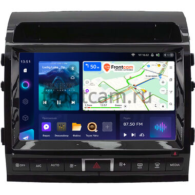 Toyota Land Cruiser 200 2010-2012 (Тип А) Teyes CC3 2K 4/32 10.36 дюймов RM-10-2145 на Android 10 (4G-SIM, DSP, QLed)