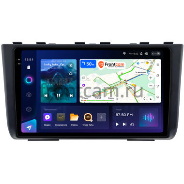 Hyundai Creta 2 2021-2024 (черная, матовая) Teyes CC3 2K 4/32 10.36 дюймов RM-10-2526 на Android 10 (4G-SIM, DSP, QLed)