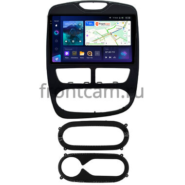 Renault Clio 4 2016-2019 (черная) Teyes CC3 2K 4/64 10.36 дюймов RM-10-0860 на Android 10 (4G-SIM, DSP, QLed)