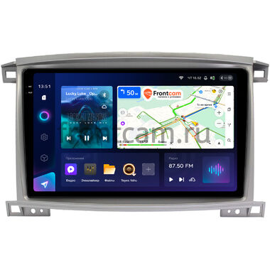 Toyota Land Cruiser 100 2002-2007 (для авто с монитором) Teyes CC3 2K 4/64 10.36 дюймов RM-10-1181 на Android 10 (4G-SIM, DSP, QLed)