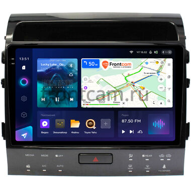 Toyota Land Cruiser 200 2010-2012 для авто с Navi (тип А) Teyes CC3 2K 4/64 10.36 дюймов RM-10-1203 на Android 10 (4G-SIM, DSP, QLed)