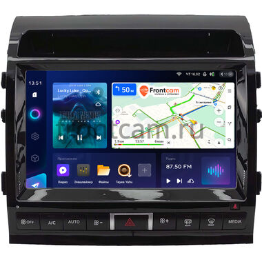 Toyota Land Cruiser 200 2007-2009 (Тип С) Teyes CC3 2K 4/64 10.36 дюймов RM-10-2147 на Android 10 (4G-SIM, DSP, QLed)