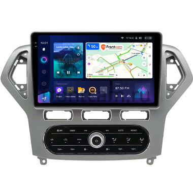 Ford Mondeo 4 2006-2010 (серебро, Тип 2) Teyes CC3 2K 6/128 10.36 дюймов RM-10-2186 встроенный климат на Android 10 (4G-SIM, DSP, QLed)