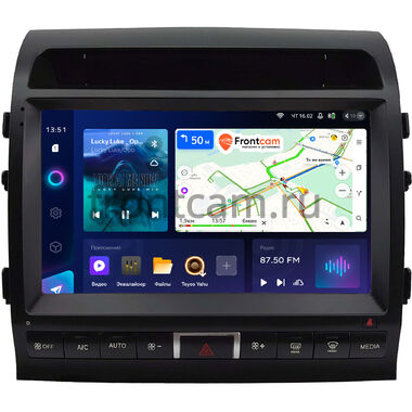 Toyota Land Cruiser 200 2013-2015 (Тип B, матовая) Teyes CC3 2K 360 6/128 10.36 дюймов RM-10-0239 на Android 10 (4G-SIM, DSP, QLed)
