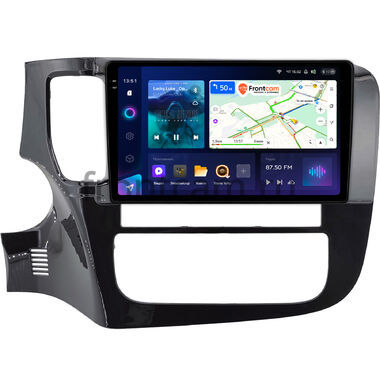 Mitsubishi Outlander 3 2012-2024 (глянцевая) Teyes CC3 2K 360 6/128 9.5 дюймов RM-9-0145 на Android 10 (4G-SIM, DSP, QLed)