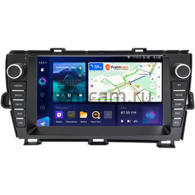 Toyota Prius 3 (XW30) 2009-2015 (левый руль) Teyes CC3 2K 360 6/128 9.5 дюймов RM-9-1325 на Android 10 (4G-SIM, DSP, QLed)