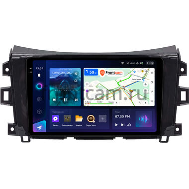 Nissan Navara (Frontier) 4 (D23) 2014-2024 (глянцевая) Teyes CC3 2K 360 6/128 9.5 дюймов RM-9-1340 на Android 10 (4G-SIM, DSP, QLed)