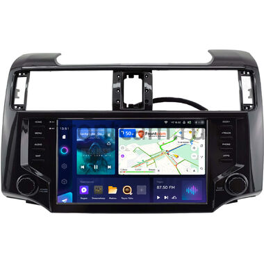 Toyota 4Runner 5 2009-2013 (черная, глянцевая) Teyes CC3 2K 360 6/128 9.5 дюймов RM-9-2227 на Android 10 (4G-SIM, DSP, QLed)