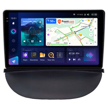 Renault Symbol 2 2008-2012 Teyes CC3 2K 360 6/128 9.5 дюймов RM-9-2276 на Android 10 (4G-SIM, DSP, QLed)