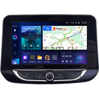 Chevrolet Tracker 4 (2019-2024) (с климат-контролем) Teyes CC3 2K 360 6/128 9.5 дюймов RM-9-2472 на Android 10 (4G-SIM, DSP, QLed)