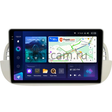 Fiat 500 2 2007-2015 Teyes CC3 2K 360 6/128 9.5 дюймов RM-9-2805 на Android 10 (4G-SIM, DSP, QLed)