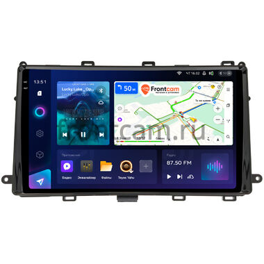 Toyota Corolla (E160, E170) 2015-2024 Teyes CC3 2K 360 6/128 9.5 дюймов RM-9-TO540N на Android 10 (4G-SIM, DSP, QLed)