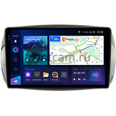 Smart Fortwo 3, Forfour 2 (2014-2024) Teyes CC3 2K 4/32 9.5 дюймов RM-9-019 на Android 10 (4G-SIM, DSP, QLed)