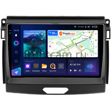 Ford Ranger 4 (2015-2022) (для авто с цветным дисплеем 4.2 дюйма / SYNC1) Teyes CC3 2K 4/32 9.5 дюймов RM-9-0850 на Android 10 (4G-SIM, DSP, QLed)