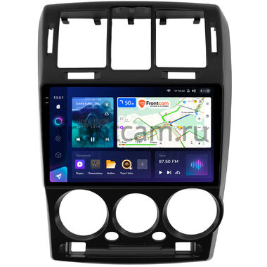 Hyundai Getz 2002-2011 (черная) Teyes CC3 2K 4/32 9.5 дюймов RM-9-1321 на Android 10 (4G-SIM, DSP, QLed)