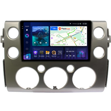 Toyota FJ Cruiser 2006-2022 (серебро) Teyes CC3 2K 4/32 9.5 дюймов RM-9-189 на Android 10 (4G-SIM, DSP, QLed)