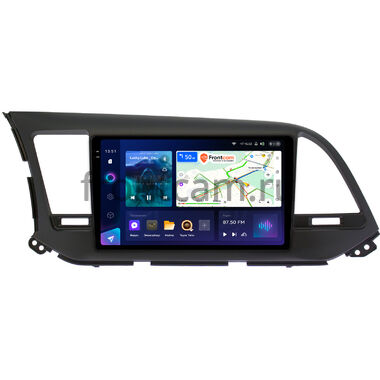 Hyundai Elantra 6 (AD) (2015-2019) (для авто с камерой) Teyes CC3 2K 4/32 9.5 дюймов RM-9021  на Android 10 (4G-SIM, DSP, QLed)
