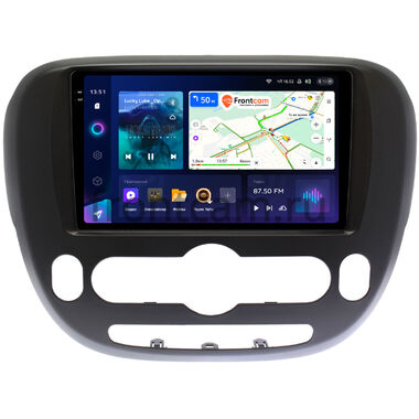 Kia Soul 2 (2013-2019) (с климат-контролем, матовая) Teyes CC3 2K 4/32 9.5 дюймов RM-9390 на Android 10 (4G-SIM, DSP, QLed)