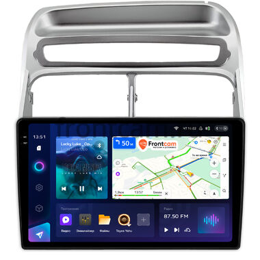 Fiat Linea 2006-2018 (серебряная) Teyes CC3 2K 4/32 9.5 дюймов RM-9-1461 на Android 10 (4G-SIM, DSP, QLed)