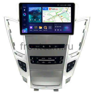 Cadillac CTS 2 2007-2014 (cеребристый) Teyes CC3 2K 4/32 9.5 дюймов RM-9-1653 на Android 10 (4G-SIM, DSP, QLed)